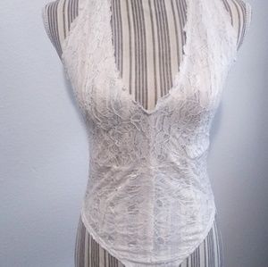 White Lace bodysuit